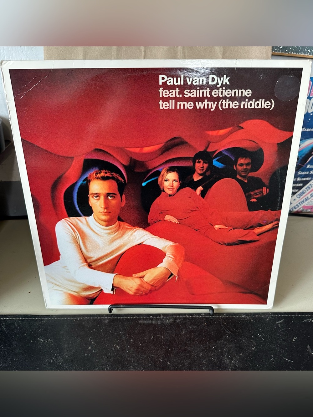 Paul Van Dyk. Tell me what.  Single.